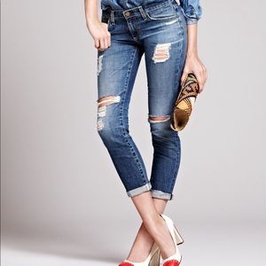 AG | 'Stilt' Roll Up Jean | 14 Year Thrasher